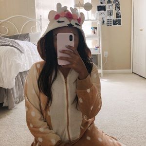 reindeer onesie